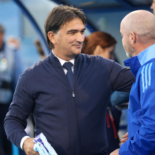 Zlatko Dalić i Steve Clarke