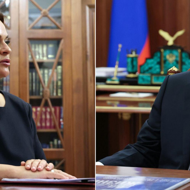 Ana Civiljeva i Vladimir Putin