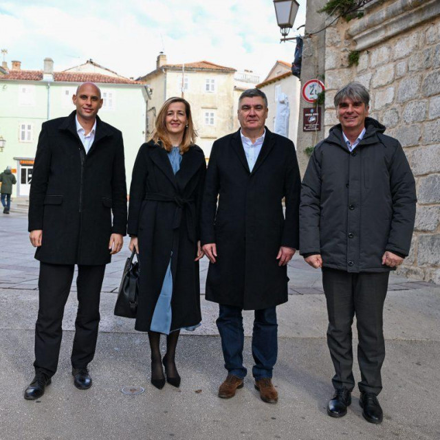 Daniel Strčić, Mirela Ahmetović, Zoran Milanović i Darijo Vasilić