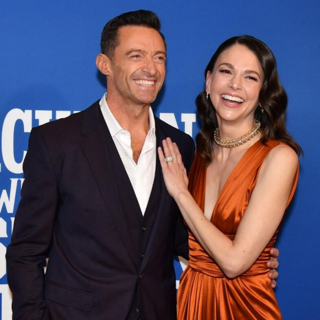 Hugh Jackman i Sutton Foster