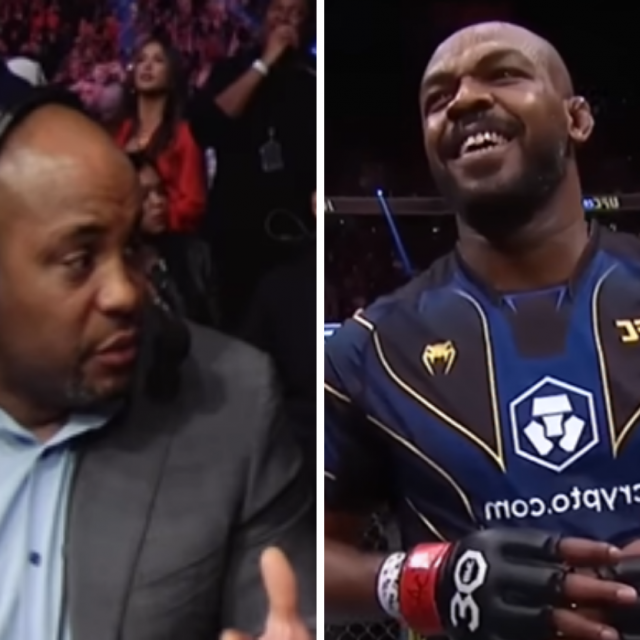 Daniel Cormier (lijevo) i Jon Jones