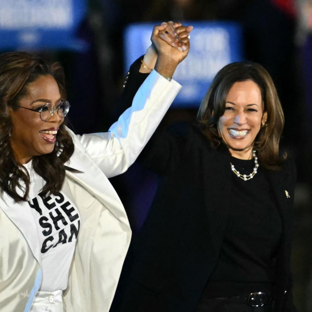 Oprah Winfrey i Kamala Harris