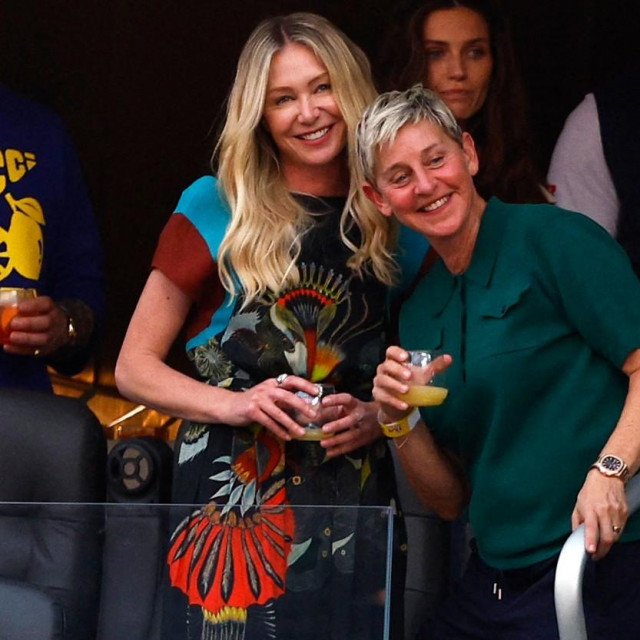 Ellen DeGeneres i Portia de Ross