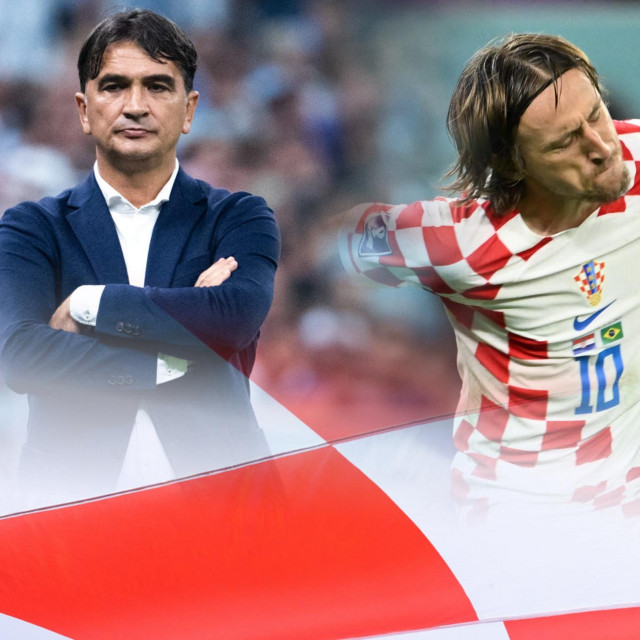 Zlatko Dalić i Luka Modrić