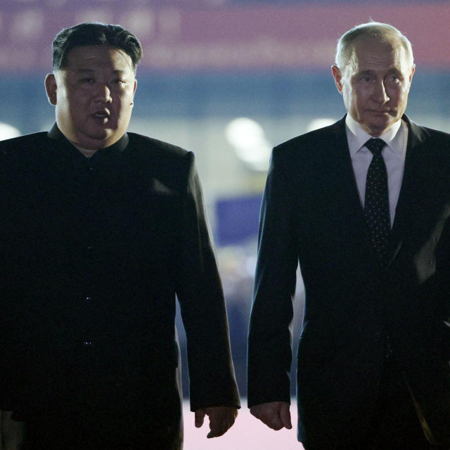 Kim Jong Un i Vladimir Putin