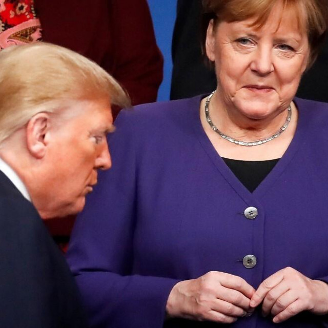 Angela Merkel i Donald Trump