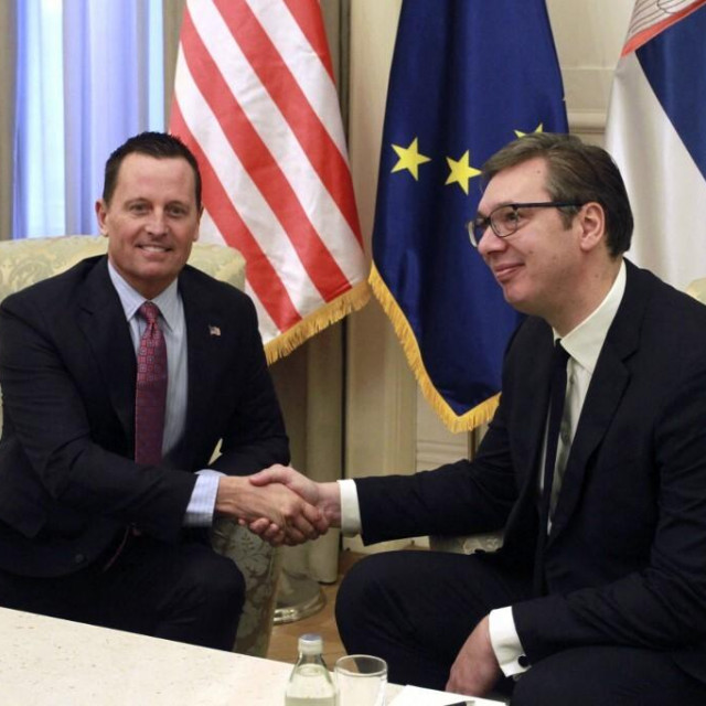 Richard Grenell i Aleksandar Vučić