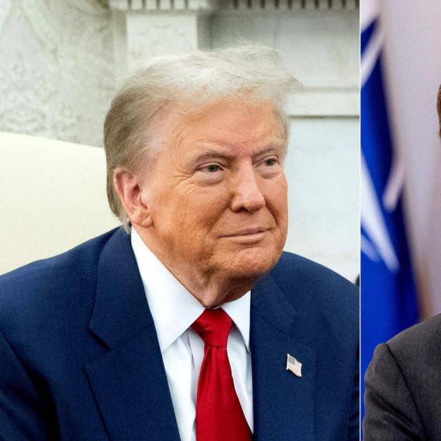 Donald Trump i Mark Rutte