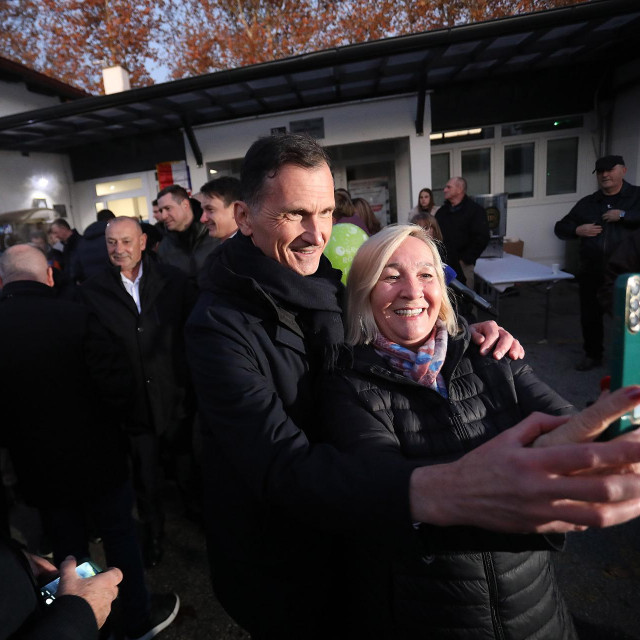 Dragan Primorac u zagrebačkom naselju Kozari Bok