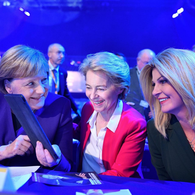 Angela Merkel, Ursula von der Leyen, Kolinda Grabar Kitarović