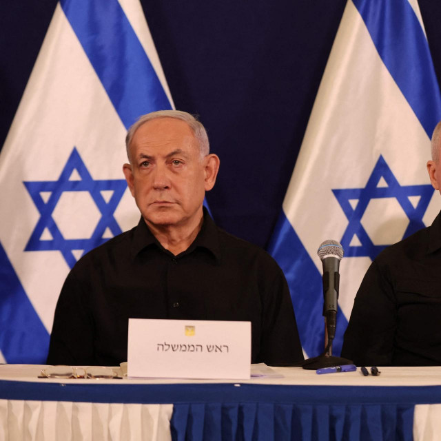 Benjamin Netanyahu i Yoav Gallant