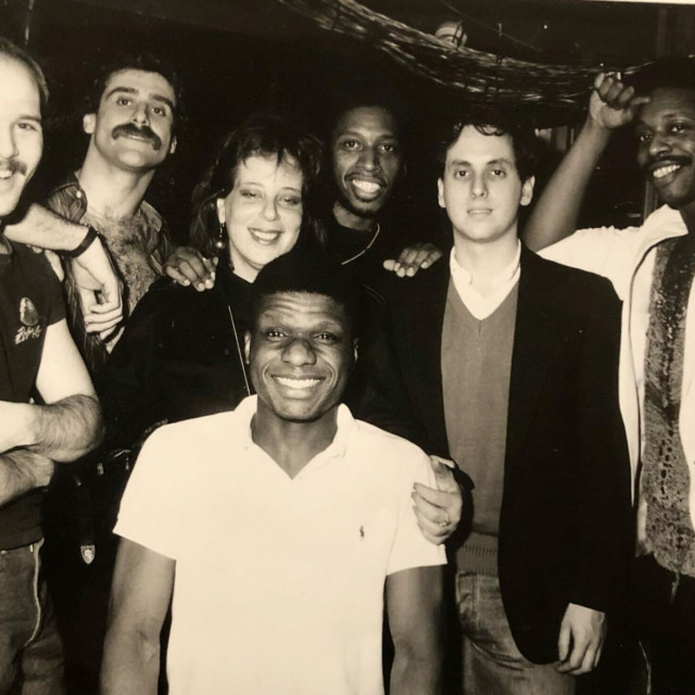 Picture shows_David Depino group shot with Larry Levan