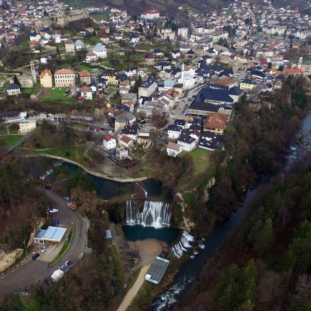 Panorama Jajca.