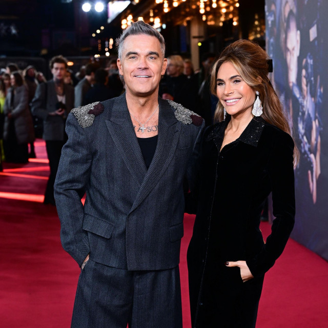 Robbie Williams i Ayda Field