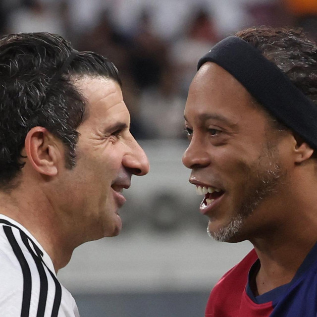 Luis Figo i Ronaldinho