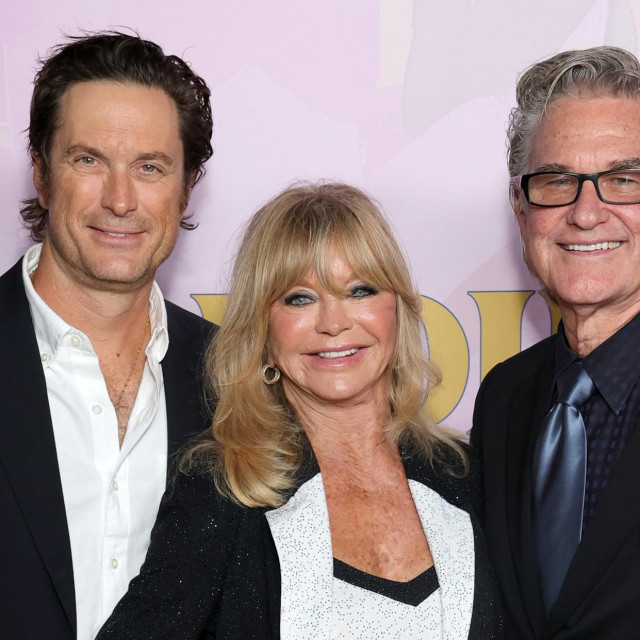 Oliver Hudson s majkom Goldie Hawn i Kurtom Russellom