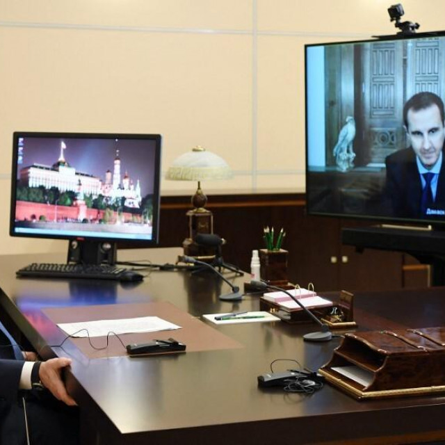 Vladimir Putin i Bashar al-Assad