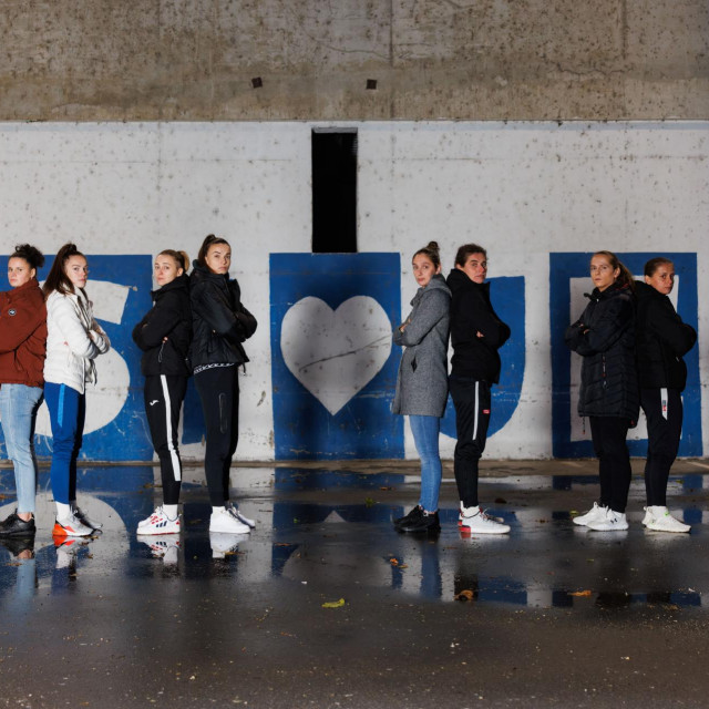 Ivana Kirilenko, Ena Pernar, Mateja Bulut, Anela Lubina, Izabela Lojna, Maja Joščak, Kristina Nevrkla i Mateja Andrić