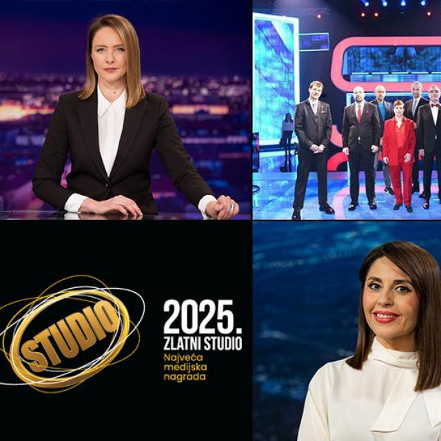 Dio nominiranih u kategoriji ‘Televizija‘ za Zlatni Studio