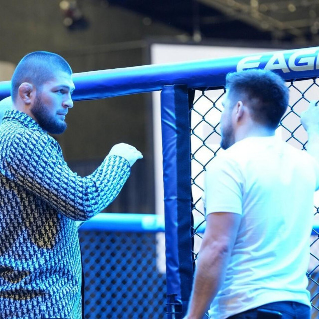 Khabib Nurmagomedov i Henry Cejud