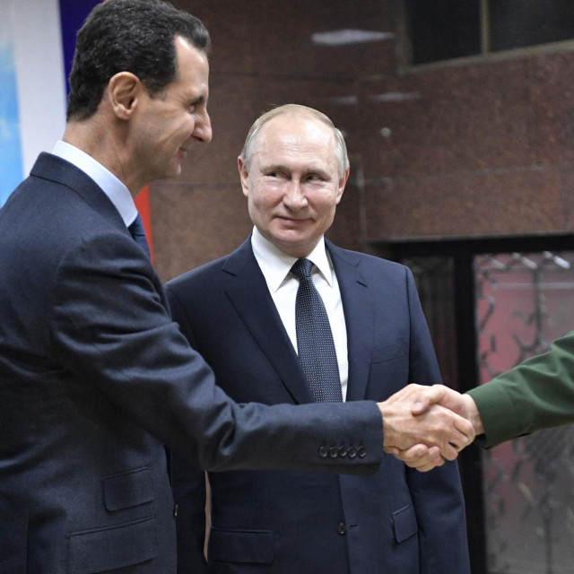 Bašar al-Asad i Vladimir Putin