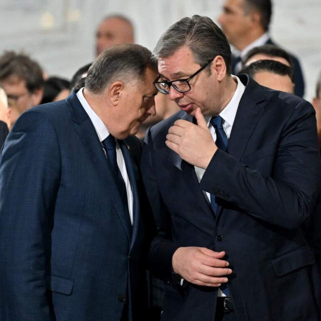 Milorad Dodik i Aleksandar Vučić