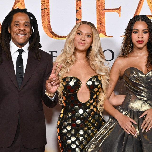 Jay-Z, Beyonce i Blue Ivy Carter