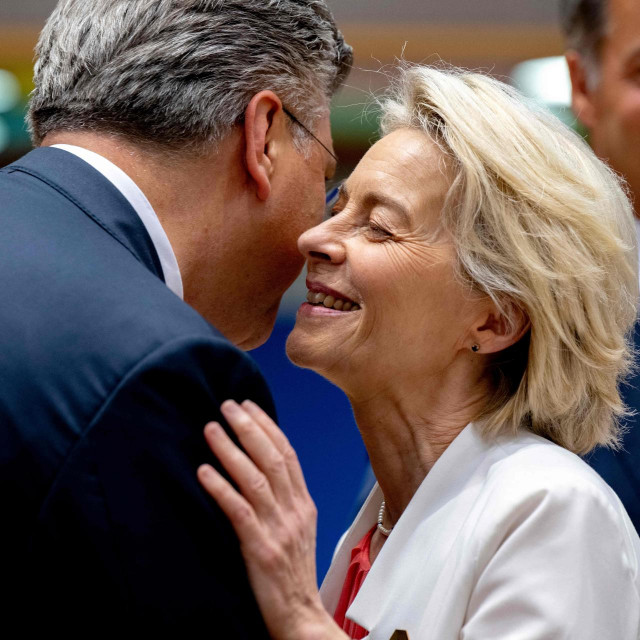 Andrej Plenković i Ursula von der Leyen