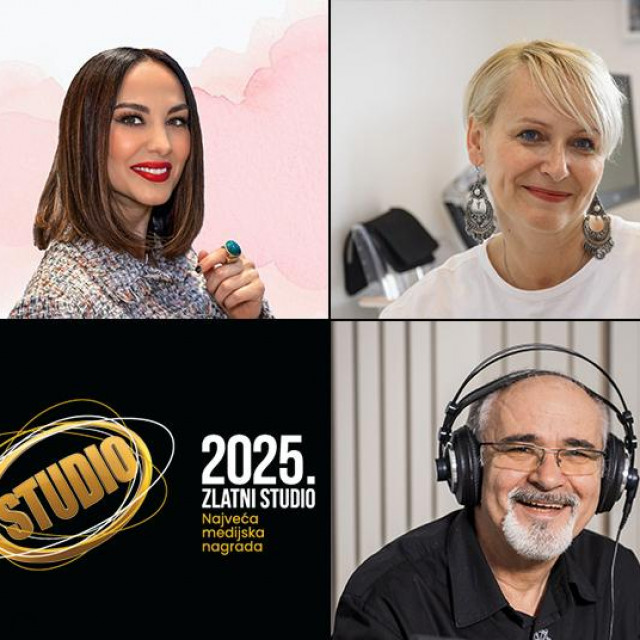 Nominirani za Zlatni Studio u kategoriji Radio: Siniša Švec, Tatjana Jurić, Kornelija Livaja, Marko Bratoš i Slavko Nedić