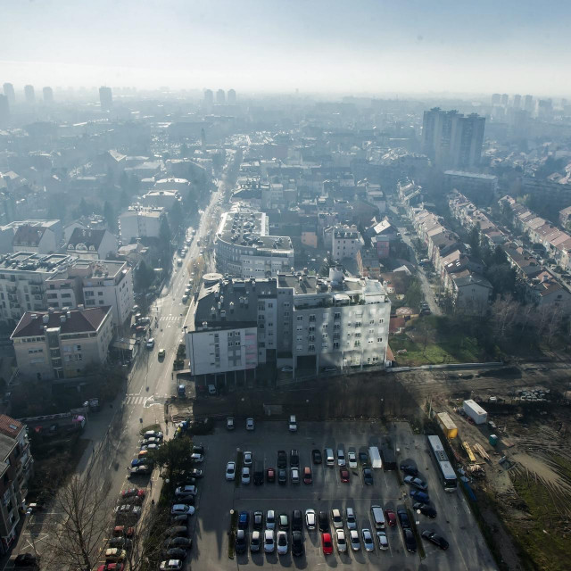 Grad Zagreb, panorama