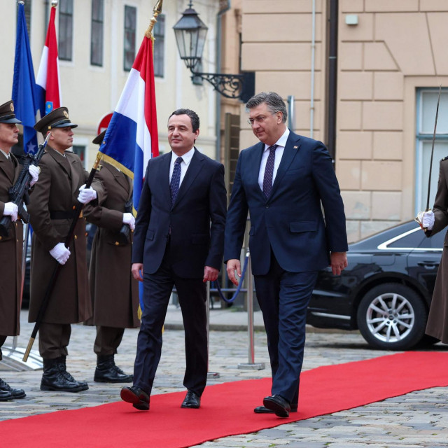 Albin Kurti i Andrej Plenković