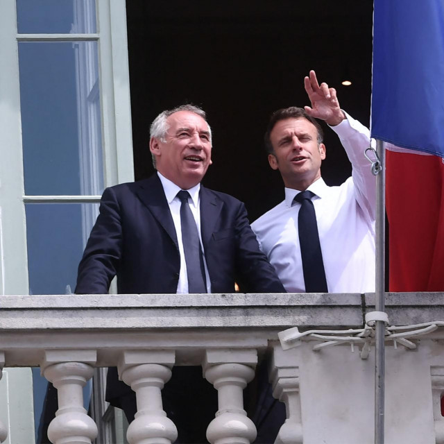 Emmanuel Macron, François Bayrou