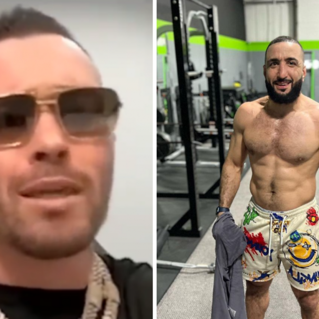 Colby Covington (lijevo) i Belal Muhammad (desno)