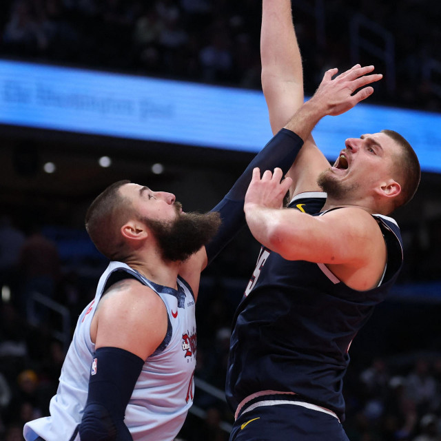 Ivica Zubac i Nikola Jokić