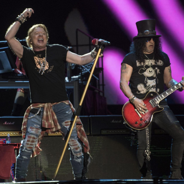 Axl Rose i Slash, Guns N‘ Roses