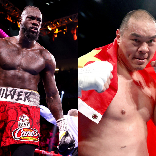 Deontay Wilder i Zhilei Zhang