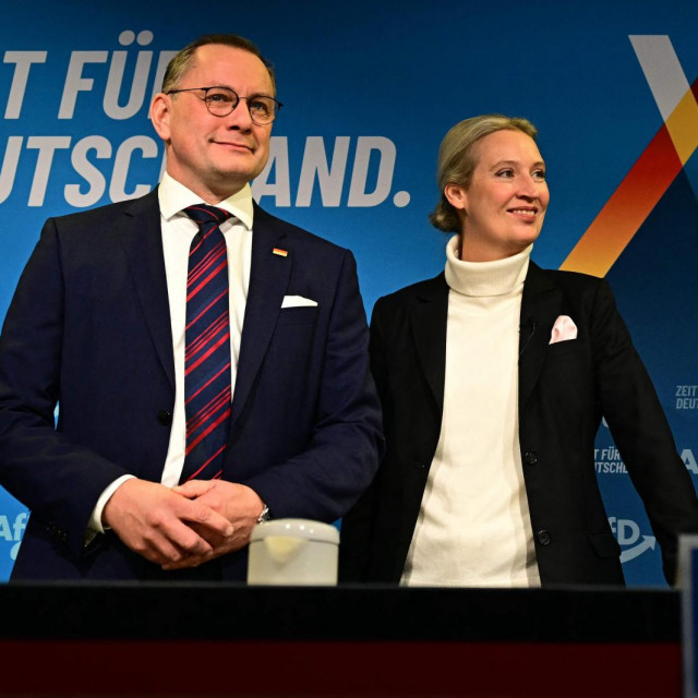 Tino Chrupalla i Alice Weidel, vodeći ljudi AfD-a