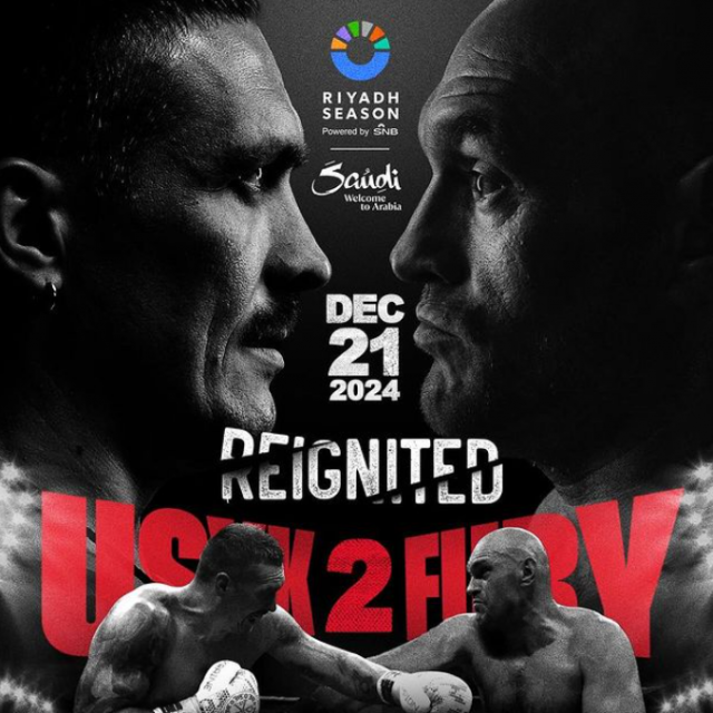 Oleksandr Usyk vs. Tyson Fury - poster