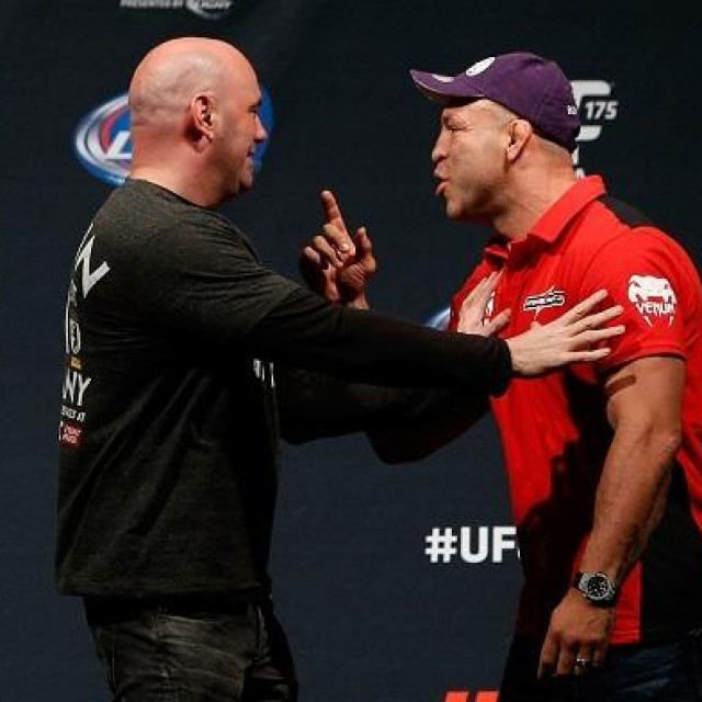 Dana White i Wanderlei Silva