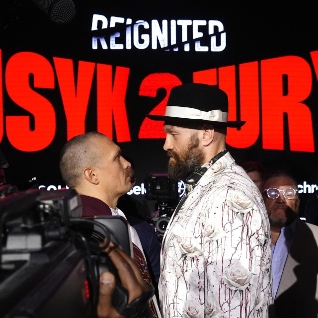 Oleksandr Usyk i Tyson Fury