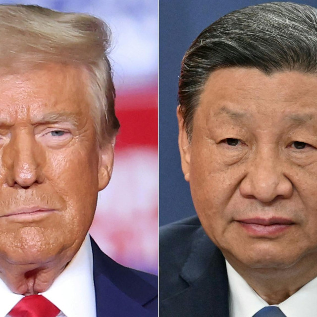 Donald Trump i kineski lider Xi Jinping 