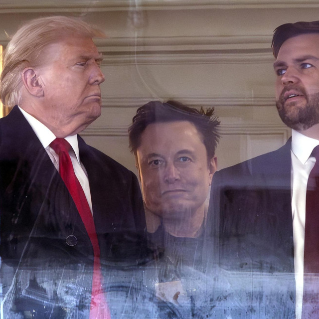 Donald Trump, Elon Musk i JD Vance