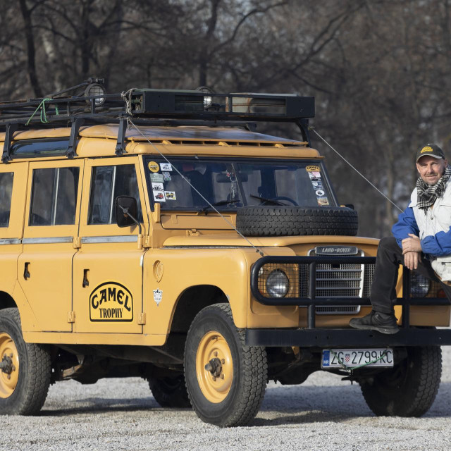 Oldtimer Land Rover Camel Trophy