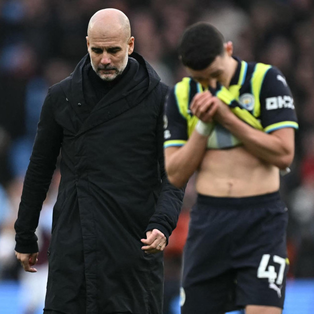 Pep Guardiola i Phil Foden