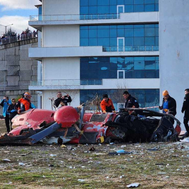 Helikopter se srušio u južnoj turskoj pokrajini Muğli