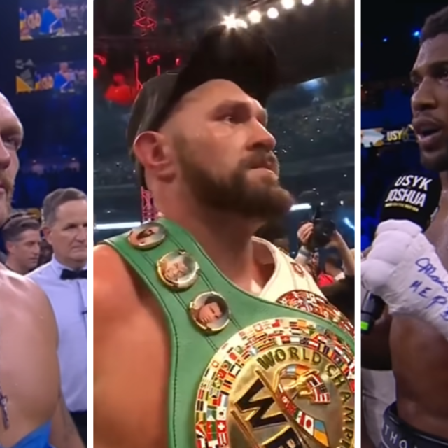 Oleksandr Usyk, Tyson Fury i Anthony Joshua