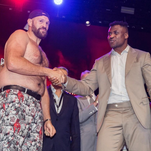 Tyson Fury i Francis Ngannou