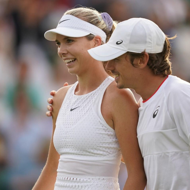 Katie Boulter i Alex De Minaur