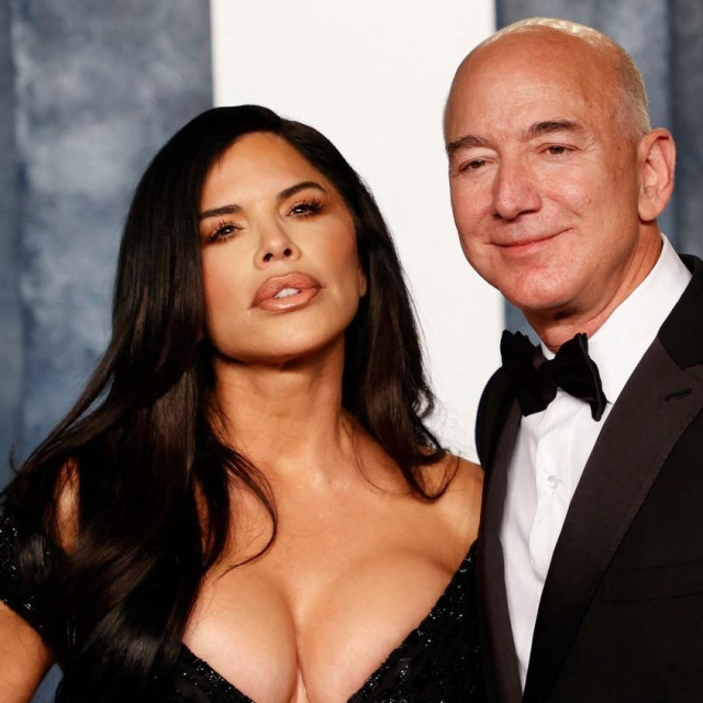 Lauren Sanchez i Jeff Bezos