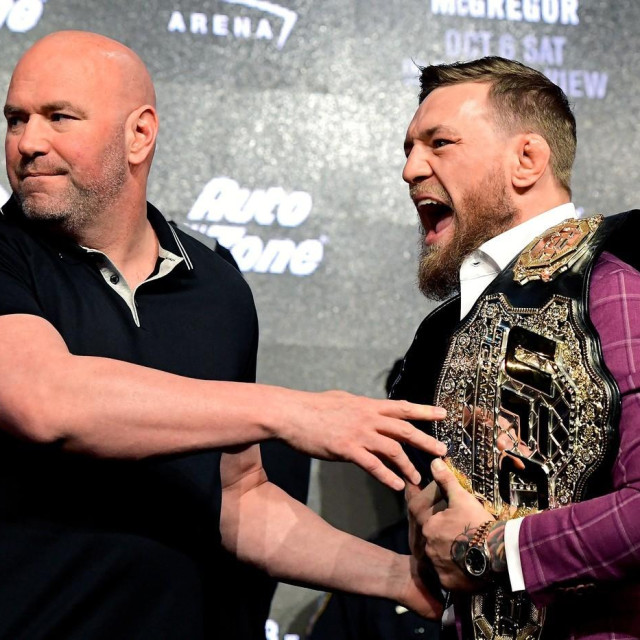 Conor McGregor i Dana White 